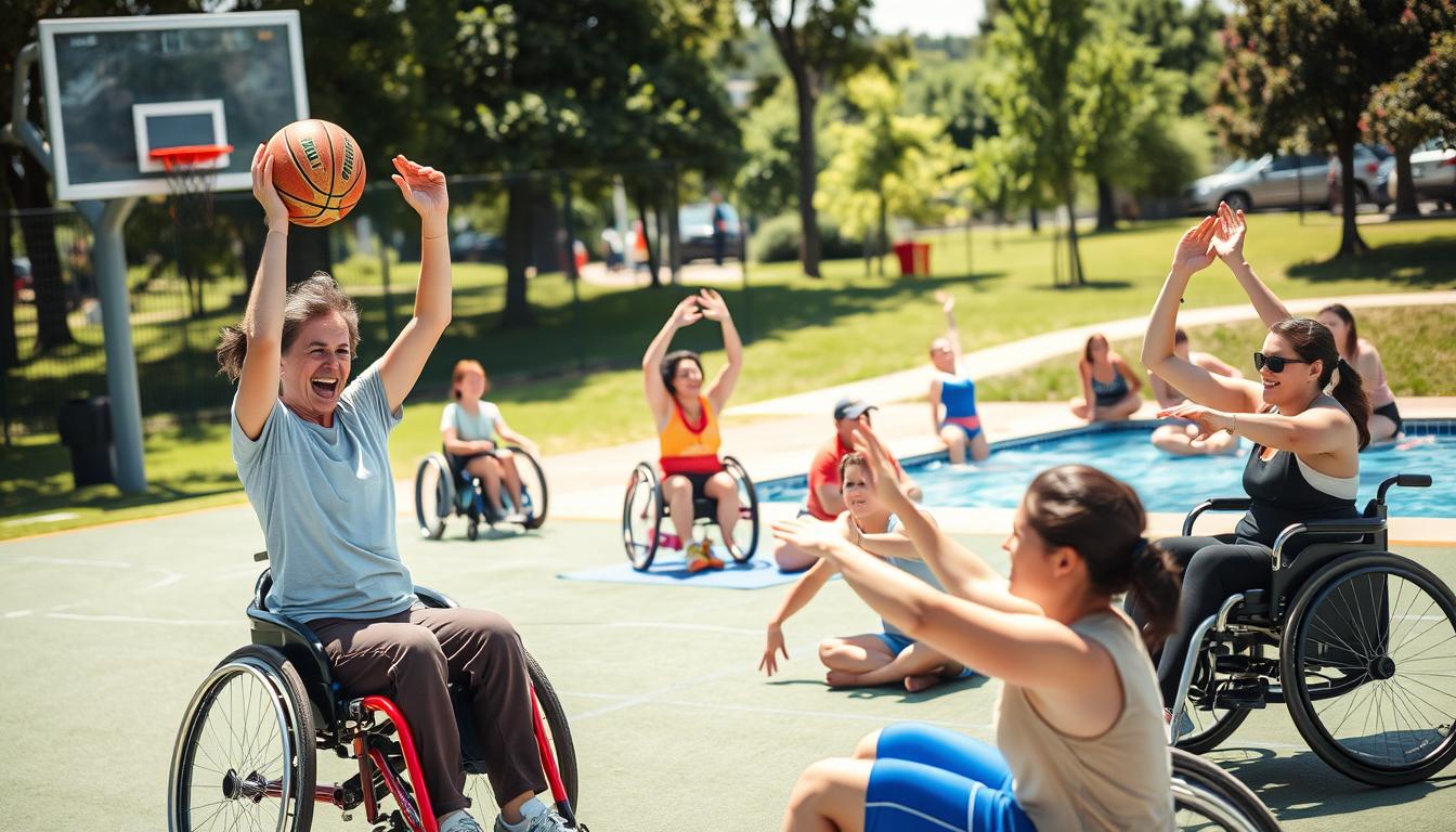 Participation of people living with disabilities in physical activity: