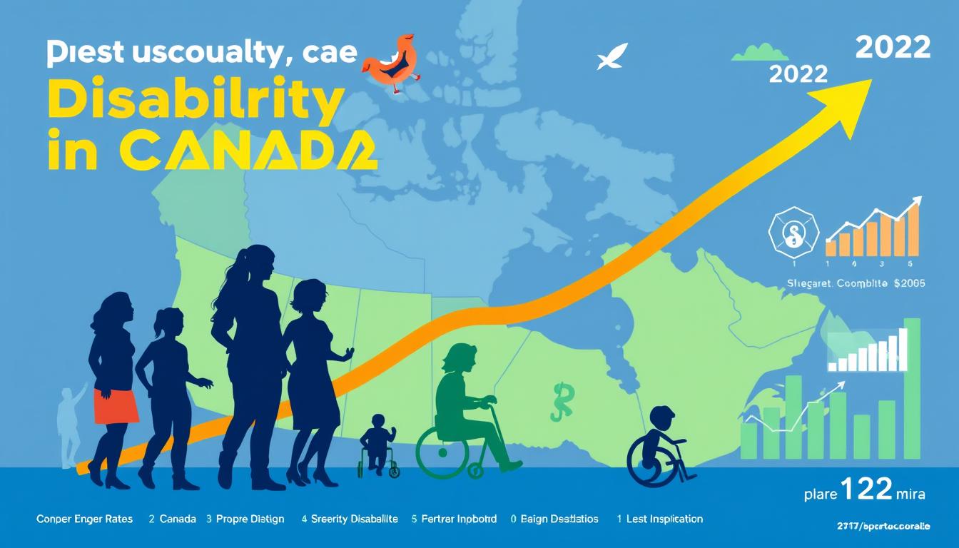 The disability rate in Canada increased in 2022